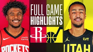 ROCKETS at JAZZ  FULL GAME HIGHLIGHTS  March 29 2024 [upl. by Coy]