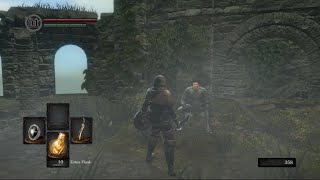 Crestfallen Warrior Fight  Dark Souls blind playthrough [upl. by Acissehc]