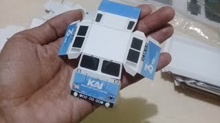 Papercraft Kereta Api Indonesia  Miniatur Kereta Api Indonesia  papercraft keretaapiindonesia [upl. by Demaria968]