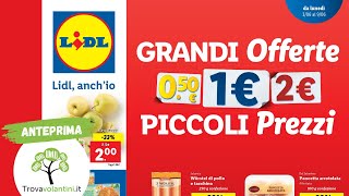 VOLANTINO LIDL dal 3 al 9 giugno 2024 anteprima [upl. by Thury]