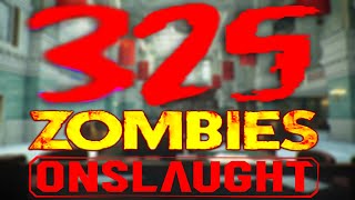 Onslaught Containment Round 325 World Record  cold war zombies onslaught [upl. by Mabel]