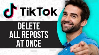 How To Delete All Reposts on TikTok At Once 2024 [upl. by Niemad]