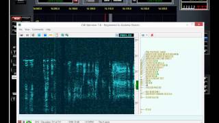 SDR IQ with CW Skimmer [upl. by Ger]