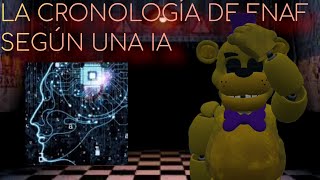 La Cronología de Fnaf Según una IA [upl. by Alyn361]