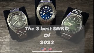 The best 3 Seiko watches launched in 2023 a Navigator a Landmaster and a King [upl. by Anauqaj]