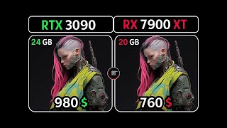 RX 7900 XT vs RTX 3090 Which GPU Reigns Supreme for 4K Gaming [upl. by Treblihp693]