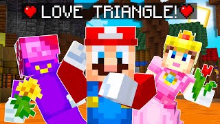 Marios LOVE Triangle❤️🌹Minecraft Super Mario 291 [upl. by Lig]