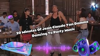 20 Minutes Of Jean Claude Van Damme Dancing [upl. by Smailliw]