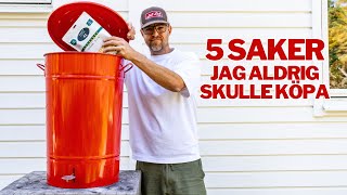 5 saker jag aldrig skulle köpa i affären  del 15 [upl. by Alyce]