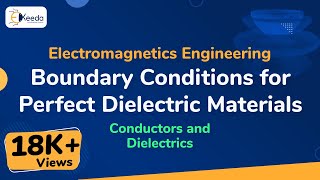 Boundary Conditions for Perfect Dielectric Materials  Conductors and Dielectrics [upl. by Hammer]