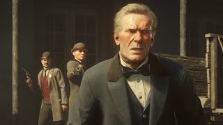 RDR 2 Bank Robbery Mission  Charles Saves Arthur and Dutch saintdenis rdr2 arthurmorgan shorts [upl. by Rask]