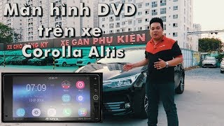 Toyota Altis 2018 trang bị DVD android kết nối wifi Hotline  0937776556 Toyota Phú Mỹ Hưng [upl. by Thema333]