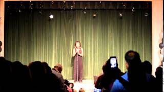 Hicks Canyon Elementary Talent Show 2015  Tiffany Xiao [upl. by Otto]