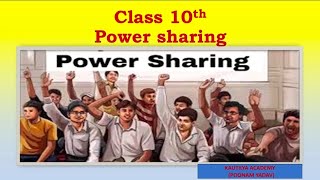 class 10th SST power sharing chapter full details with video and animation notes also available [upl. by Doralia]