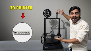 We Printed our Channel Name Using a 3D Printer  प्रिंटर ने किया चैनल का नाम प्रिंट [upl. by Pulchi214]