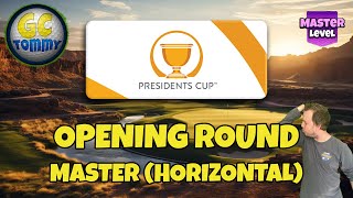 Opening round  Master Division Presidents Cup Golf Clash LIVE [upl. by Flemings]