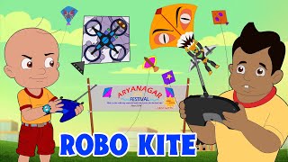 Mighty Raju  Robo Kite  Hindi Cartoons for Kids  Animated Cartoons for Kids [upl. by Siraj]