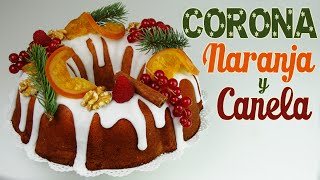 Corona de naranja y canela para navidad [upl. by Ardnuaed910]