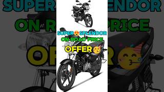 New Hero Super Splendor 😍 on road price down payment monthly EMI finance detail full review 2024 [upl. by Mouldon]