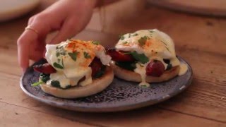 Cheats Chorizo Eggs Benedict  Tess Ward [upl. by Teddman]