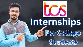 TCS Internships 2024  Internships for College Students  Paid Internships 2024  Shubham Shah [upl. by Malsi737]