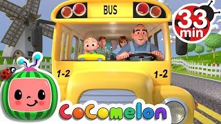 Wheels on the Bus  More Nursery Rhymes amp Kids Songs  CoComelon [upl. by Charles]