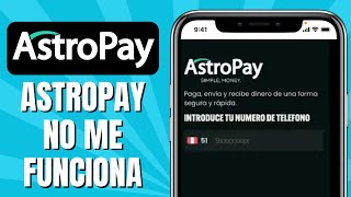 Astropay No Funciona SOLUCIÓN [upl. by Wandis]