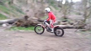 GasGas TXT280 and Montesa 314r Trials Practice [upl. by Sholes251]