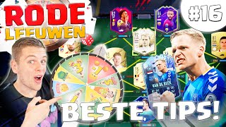 BESTE TIPS DIE IK HEB GEKREGEN IN DEZE SERIE RODE LEEUWEN 16 [upl. by Ydeh]