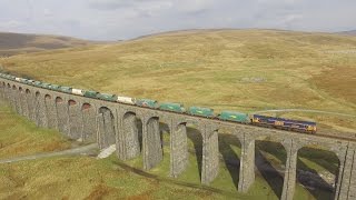 Ribblehead Viaduct on Settle to Carlisle Line [upl. by Asilegna210]