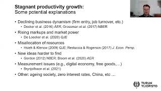 Misallocation of labor and capital in Finlands business sector [upl. by Ifok]