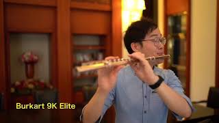 Burkart 9K Elite Handmade Flute [upl. by Paff349]