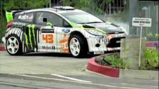 Ken Block Gymkhana 4  Ford Fiesta [upl. by Krasnoff300]