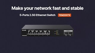 5Port 25G Ethernet Switch with 210G SFP slots [upl. by Airdnax]