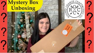 Rusted Orange Craftworks Co Mystery Box Unboxing Discount Code [upl. by Dyoll870]