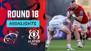 Munster v Ulster  Instant Highlights  Round 18  URC 202324 [upl. by Willms]