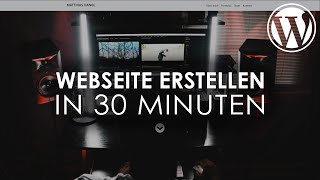 WORDPRESS One Page Website erstellen in 30 MINUTEN  Tutorial Deutsch mit BOOTSTRAP und LIVECANVAS [upl. by Painter]