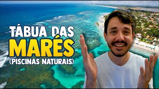 Dicas de como funciona TÁBUA DE MARÉS em Piscinas Naturais Maragogi  Porto de Galinhas 2023 [upl. by Akirderf]