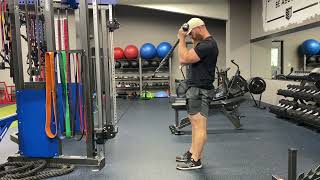 Cable Supinating Curl with Rope  PhysiqueDevelopmentcom [upl. by Ameyn]