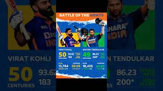 Sachin vs Virat Who is the GOAT [upl. by Akenaj]