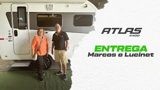 Entrega do trailer Atlas 4400  Marcos e Lucinet [upl. by Collen]