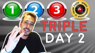 DEEP RUNS SCOOP 2018  TRIPLE DAY 2s [upl. by Naillimxam]