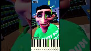 INCREDIFLUTE SPRUNKI FluteDude  Piano Tutorial [upl. by Celestyna]