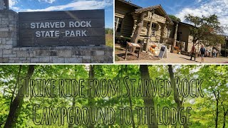 Starved Rock campground to Lodge [upl. by Rame]