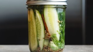 How to Make Perfect Homemade Dill Pickles  SAM THE COOKING GUY [upl. by Rann]