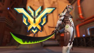 Best Movement With Genji  Season 10 Console Gameplay  Overwatch 2 [upl. by Disharoon]