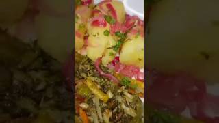 Callaloo and Saltfish with Yucca con Mojo [upl. by Silyhp]