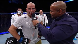 UFC Jacksonville Glover Teixeira Octagon Interview [upl. by Aninaig]