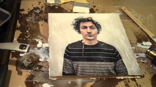 Encaustic Wax Mixed Media Photography Time Lapse [upl. by Hairom667]