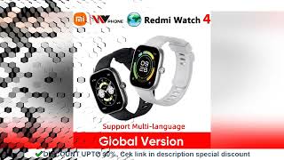 Global Version Redmi Watch 4 Ultra Large 197 AMOLED Display GPS GNSS Smartwatch Bluetoo [upl. by Annaeel330]